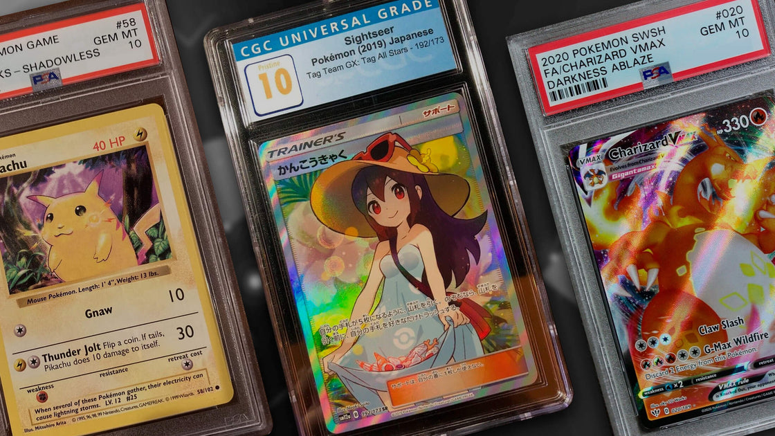 PSA 9 Pokemon Shiny Rayquaza GX Hidden Fates - Graded Cards